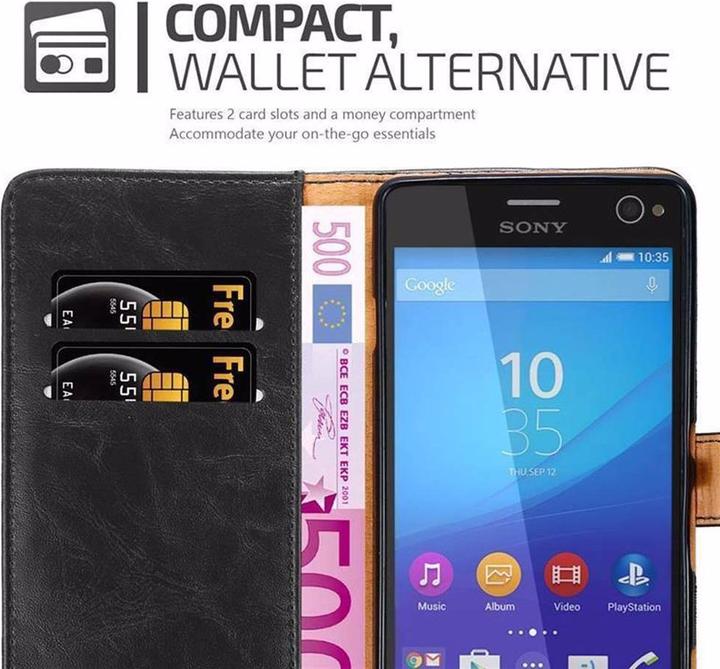 Produktbild Cadorabo Book Luxury Cover (Sony Xperia C4)