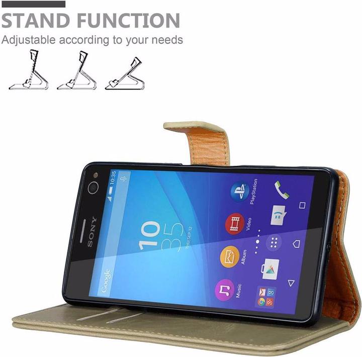 Produktbild Cadorabo Book Luxury Cover (Sony Xperia C4)