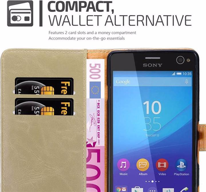 Produktbild Cadorabo Book Luxury Cover (Sony Xperia C4)