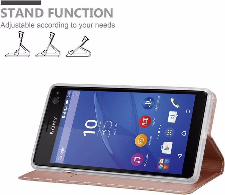 Produktbild Cadorabo Book Classy Style Cover (Sony Xperia C4)