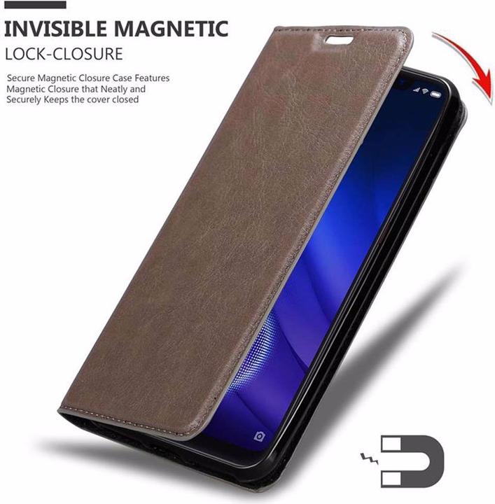 Produktbild Cadorabo Book Invisible Magnet Cover (Xiaomi Mi 8 Pro)