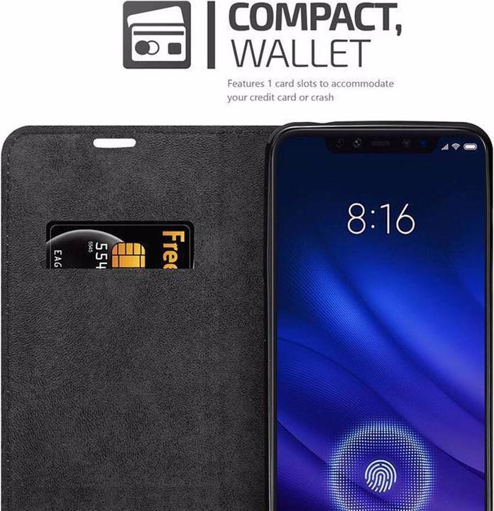 Immagine prodotto Cadorabo Copertina magnetica invisibile del libro (Mi 8 Pro)