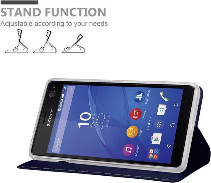 Image du produit Cadorabo Book Classy Style Cover (Sony Xperia C4)