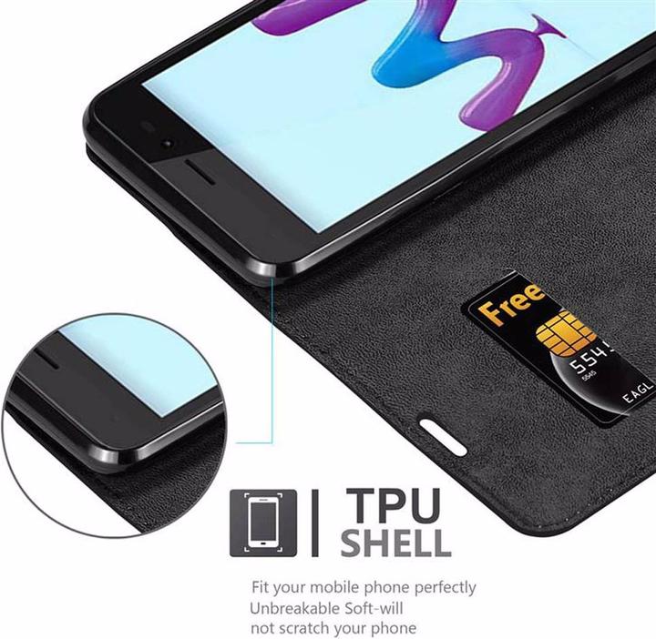 Immagine prodotto Cadorabo Copertina magnetica invisibile del libro (Wiko Sunny 3)