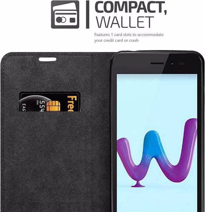 Immagine prodotto Cadorabo Copertina magnetica invisibile del libro (Wiko Sunny 3)