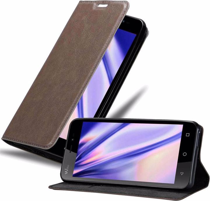 Actual product image Cadorabo Book Invisible Magnet Cover (Wiko Freddy)