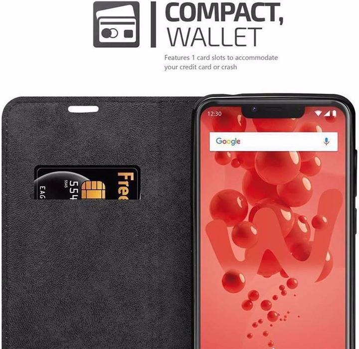 Immagine prodotto Cadorabo Copertina magnetica invisibile del libro (Wiko View 2 Plus)
