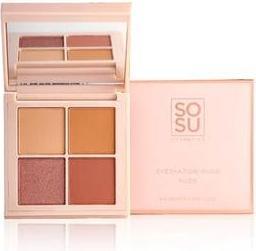 Actual product image Sosu Cosmetics - Eyeshadow palette Nude (Eyeshadow Quad) 4.8 g (Nude)