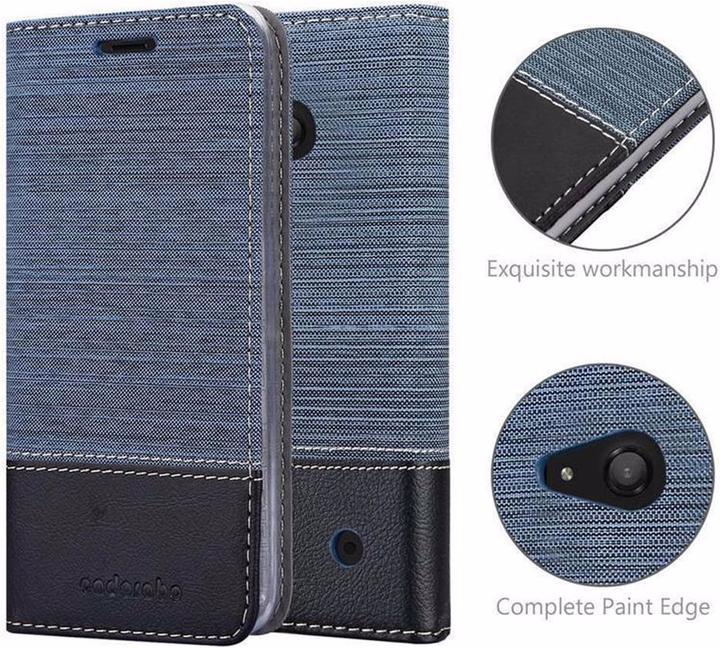 Image du produit Cadorabo Couverture look jeans Book (Microsoft Lumia 550)