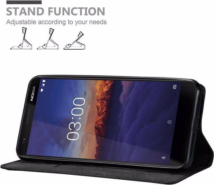 Immagine prodotto Cadorabo Copertina magnetica invisibile del libro (Nokia 3.1)