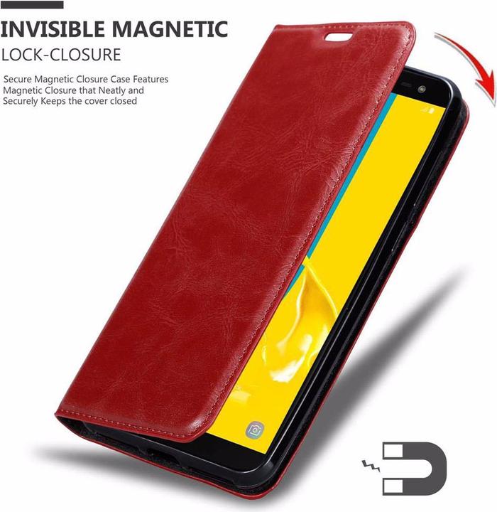Immagine prodotto Cadorabo Copertina magnetica invisibile del libro (Samsung Galaxy J6 (2018))