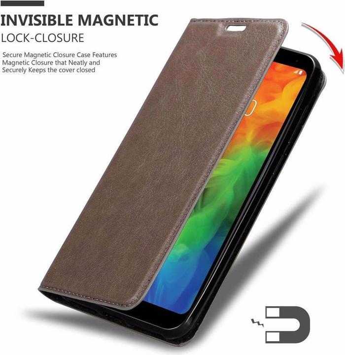 Immagine prodotto Cadorabo Copertina magnetica invisibile del libro (LG Q7a)