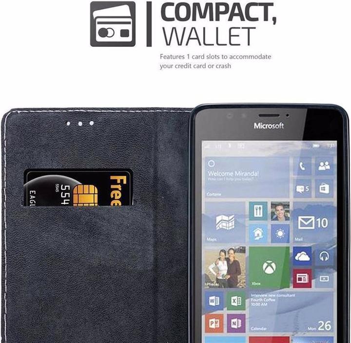Immagine prodotto Cadorabo Copertina del libro X Wallet (Microsoft Lumia 950)
