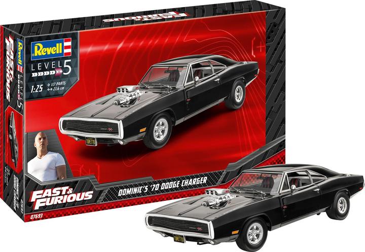 Produktbild Revell 1:24 Fast & Furious - Dominics 1970 Dodge Charger