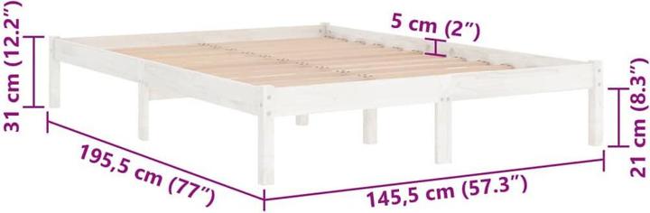 Actual product image VidaXL Edy (140 x 190 cm)