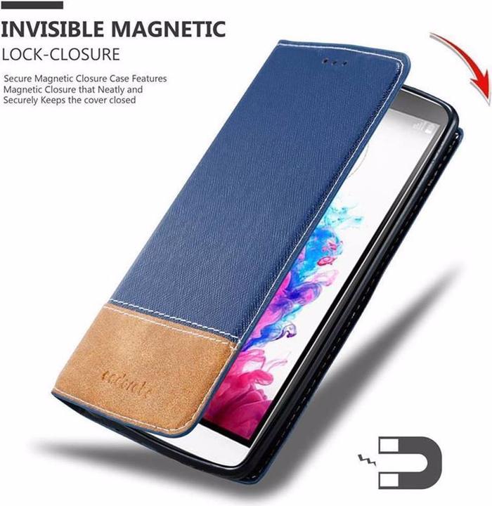 Produktbild Cadorabo Book X-Wallet Cover (LG G3)