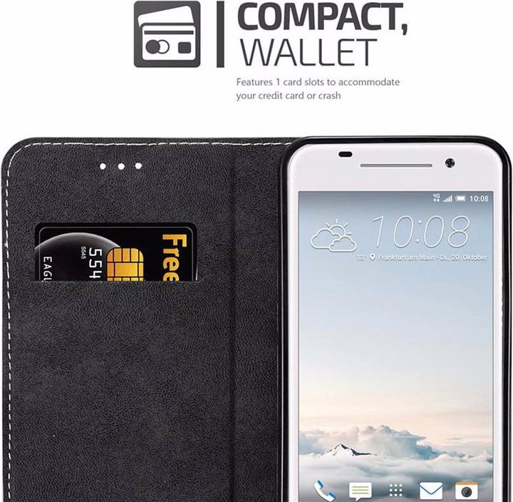 Actual product image Cadorabo Book X Wallet Cover (HTC One A9)