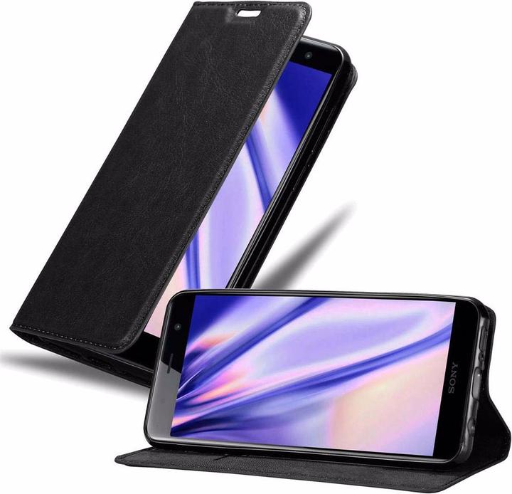 Actual product image Cadorabo Book Invisible Magnet Cover (Sony Xperia XZ2 Premium)