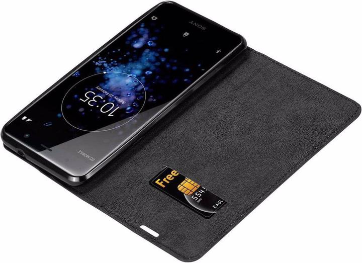 Actual product image Cadorabo Book Invisible Magnet Cover (Sony Xperia XZ2 Premium)