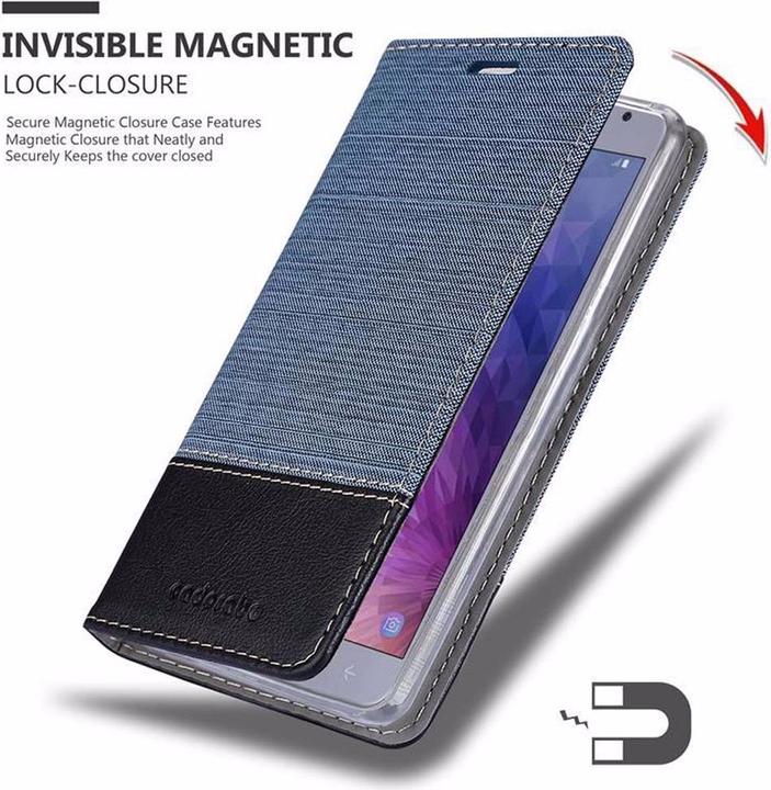 Image du produit Cadorabo Couverture look jeans Book (Samsung Galaxy J4 (2018))