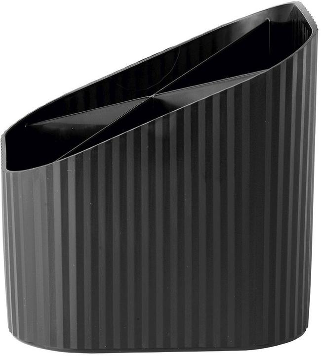 Image du produit Han Porte-crayons Re-X-LOOP, noir 4 compartiments, 100% éco-plastique recyclé