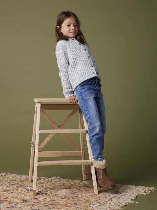 Produktbild Vertbaudet Gerade Mädchen Jeans, Hüftweite REGULAR (128)