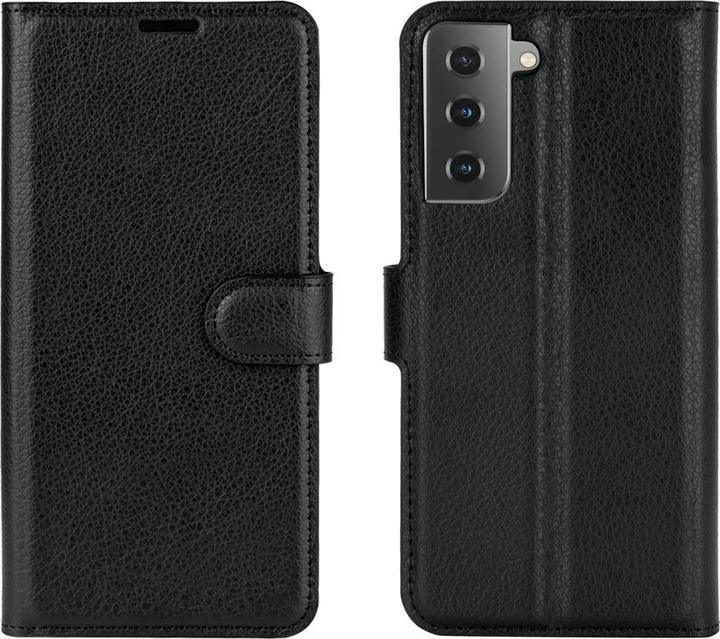 Image du produit Cover-Discount Galaxy S21 - Housse en cuir noir (Samsung Galaxy S21)