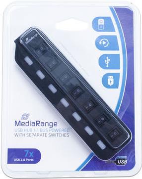 Image du produit MediaRange MRCS504 AVC (USB-A, 7 Ports)