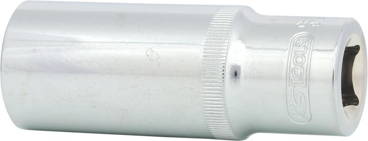 Produktbild KS Tools 1/2" CHROMEplus Sechskant-Stecknuss lang (22 mm)