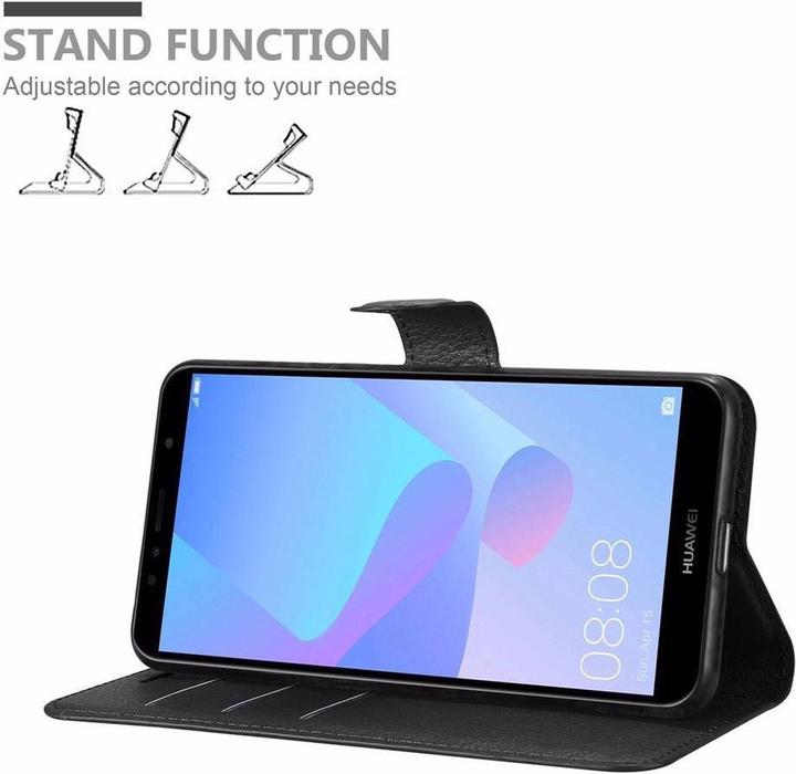 Productafbeelding Cadorabo Boek met kaft met standfunctie (Huawei Y6 Prime (2018))