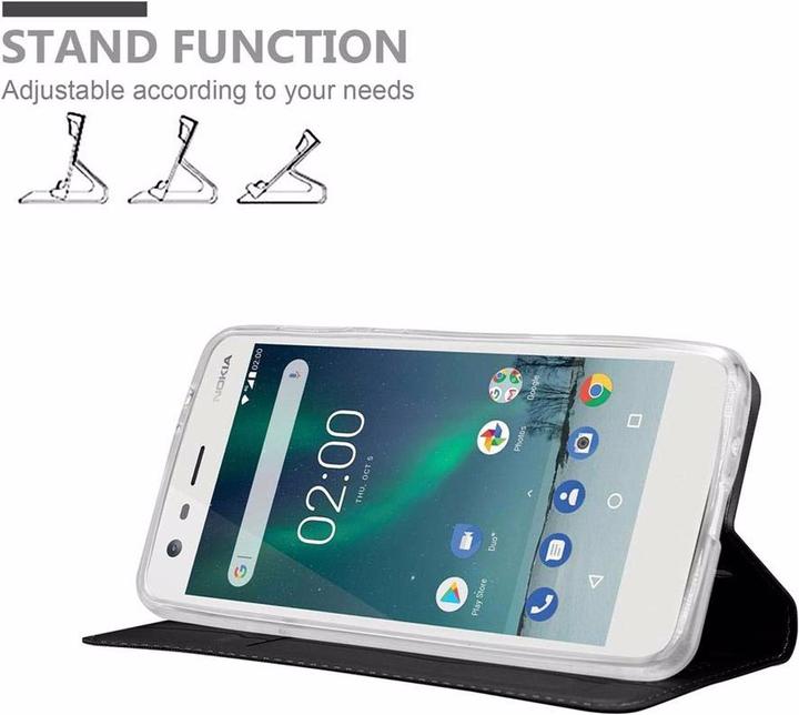 Image du produit Cadorabo Book Classy Style Cover (Nokia 2)
