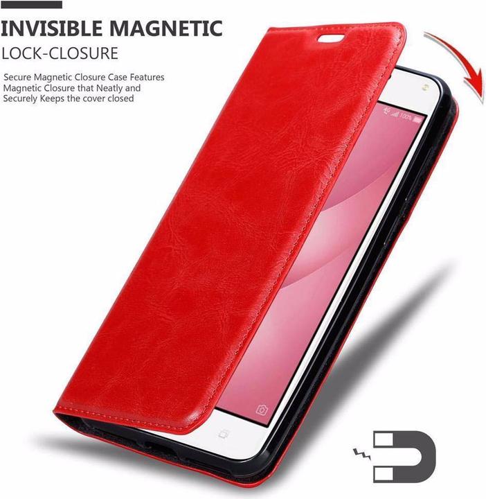 Produktbild Cadorabo Book Invisible Magnet Cover (Asus Zenfone 4 Max)