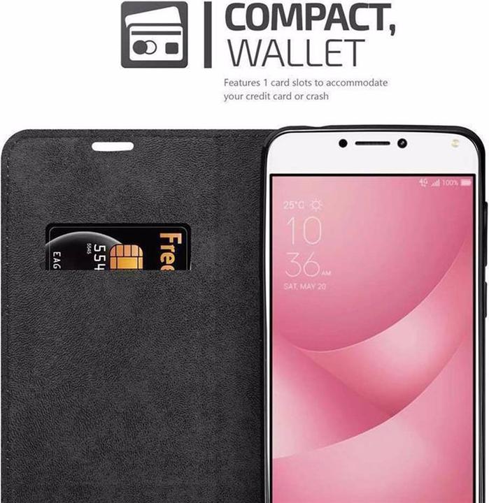 Produktbild Cadorabo Book Invisible Magnet Cover (Asus Zenfone 4 Max)