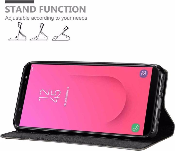 Produktbild Cadorabo Book Invisible Magnet Cover (Samsung Galaxy J8 (2018))