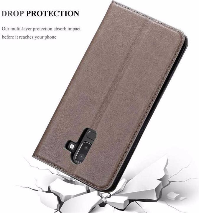 Produktbild Cadorabo Book Invisible Magnet Cover (Samsung Galaxy J8 (2018))