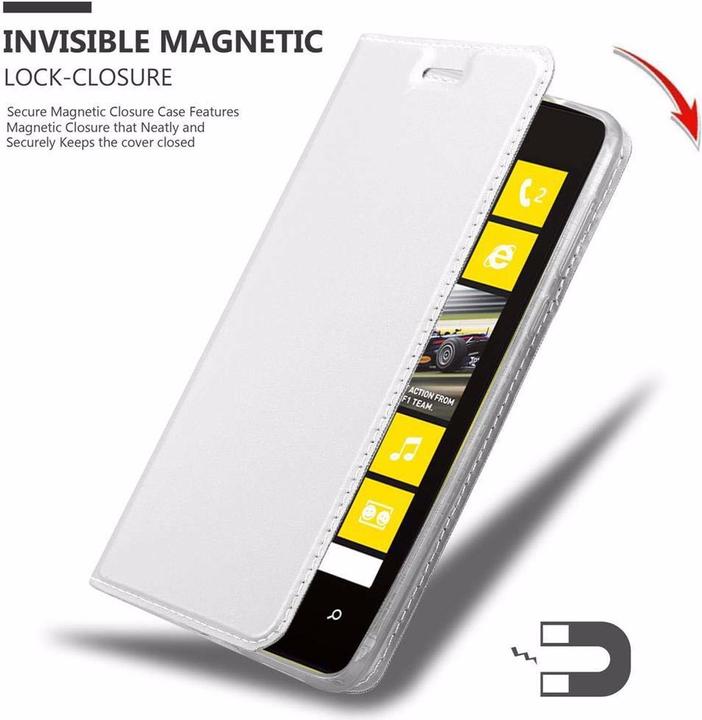 Produktbild Cadorabo Book Classy Style Cover (Nokia Lumia 520)