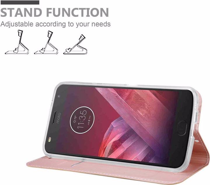 Produktbild Cadorabo Book Classy Style Cover (Motorola Moto Z2 Play)