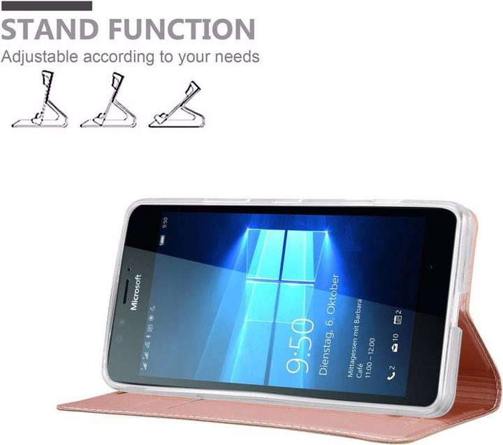 Immagine prodotto Cadorabo Copertina in stile libro di classe (Microsoft Lumia 950)