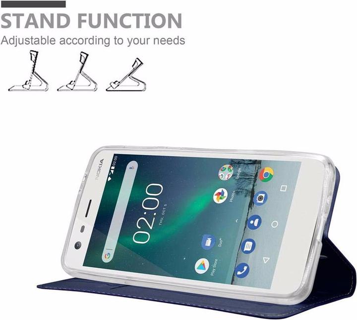 Image du produit Cadorabo Book Classy Style Cover (Nokia 2)
