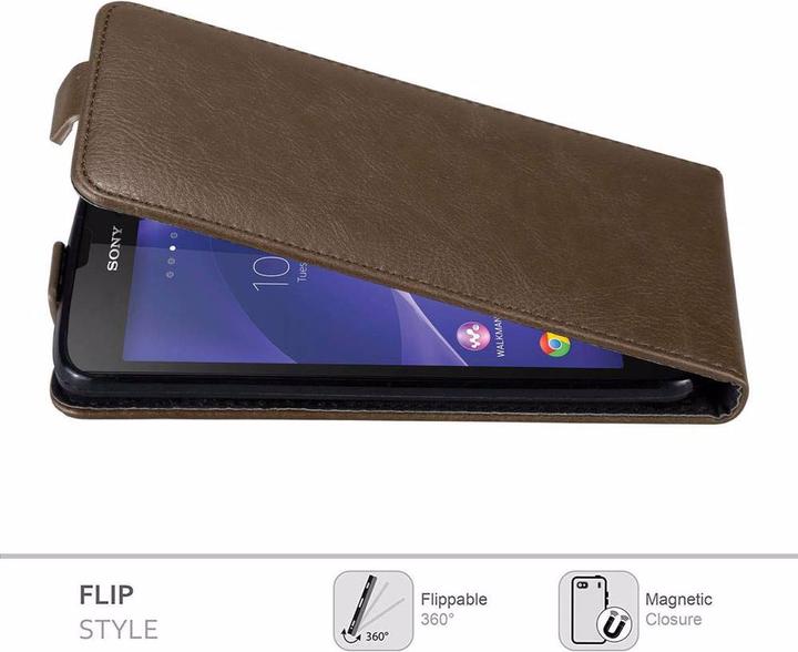 Actual product image Cadorabo Flip like Invisible Cover (Sony Xperia T2 Ultra)