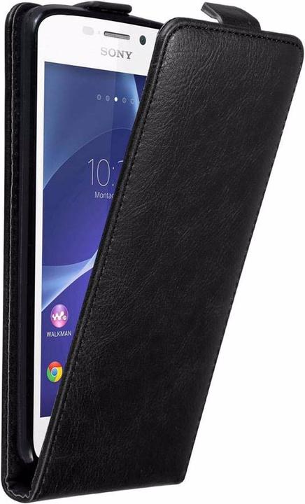 Actual product image Cadorabo Flip like Invisible Cover (Sony Xperia M2, Sony Xperia M2 Aqua)