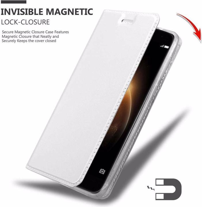 Image du produit Cadorabo Book Classy Style Cover (Huawei G7 Plus, G8, GX8)