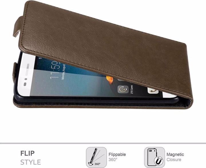 Immagine prodotto Cadorabo Flip come copertura invisibile (ZTE Blade A612)