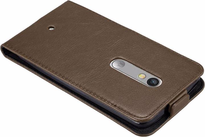Image du produit Cadorabo Flip comme Invisible Cover (Motorola Moto X Play)