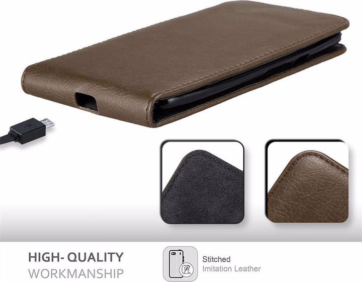 Image du produit Cadorabo Flip comme Invisible Cover (Motorola Moto X Play)