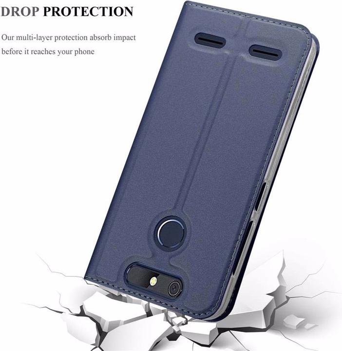 Actual product image Cadorabo Book Classy Style Cover (ZTE Blade V8 Mini)