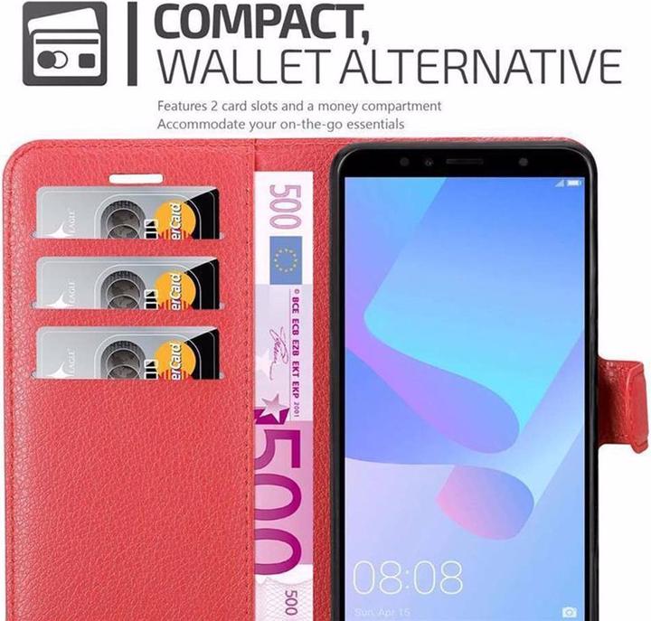 Productafbeelding Cadorabo Boek met kaft met standfunctie (Huawei Y6 Prime (2018))