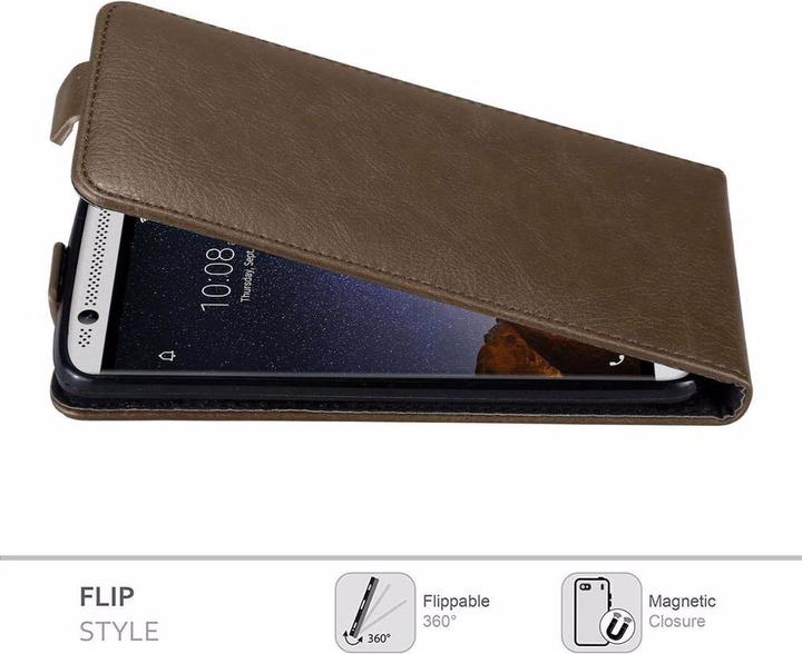 Actual product image Cadorabo Flip like Invisible Cover (ZTE Axon 7)