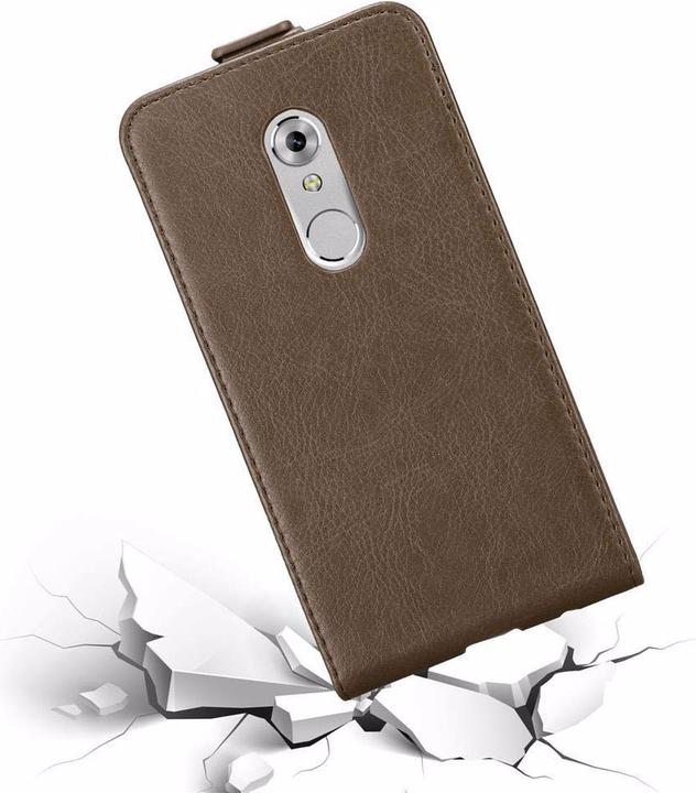 Actual product image Cadorabo Flip like Invisible Cover (ZTE Axon 7)