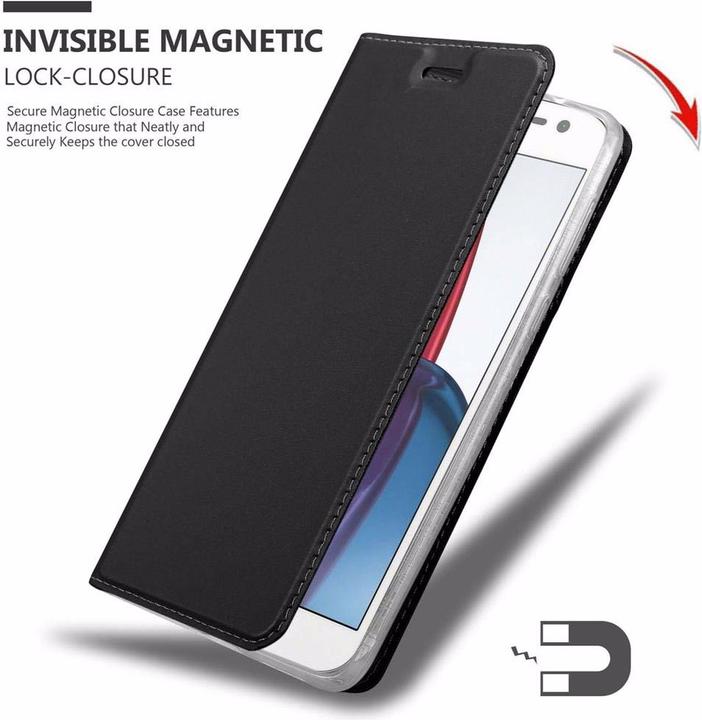 Immagine prodotto Cadorabo Copertina in stile libro di classe (Motorola Moto G4 Plus, Motorola Moto G4)